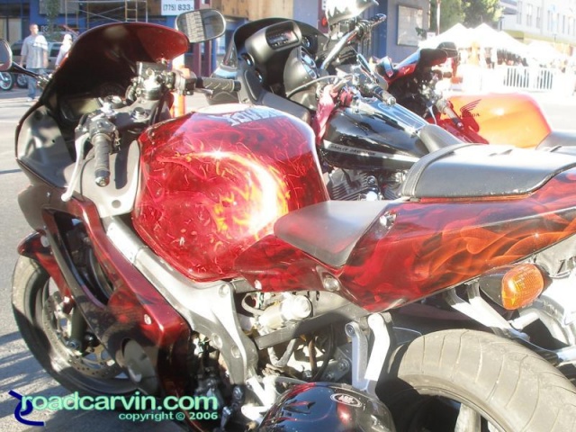 Sweet red paint on a CBR