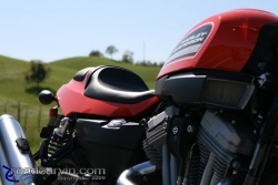 2009 Harley-Davidson Sportster XR1200 - Tank and Seat Close-up