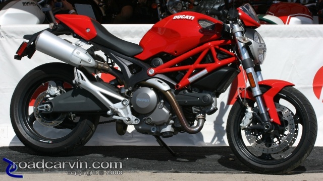 2009 Ducati Monster - 1100 Side View
