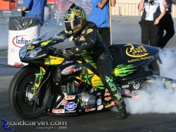 2008 Infineon NHRA - Angelle Sampey - Friday Burnout