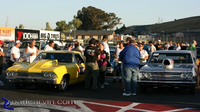 2008 Pinks All Out - Contestants in Staging Lanes