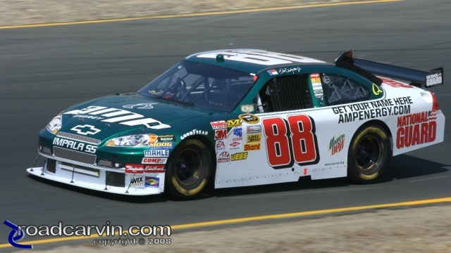 2008 NASCAR - Infineon Raceway - Dale Earnhardt Jr. Turn 3