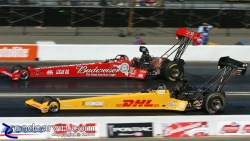 2008 Infineon NHRA - Dave Grubnic vs. Brandon Bernstein