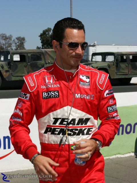 2008 Sonoma Grand Prix - Helio Castroneves - Pre Race
