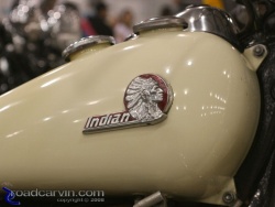 2008 Arlen Ness Bike Show - Indian Tank Logo