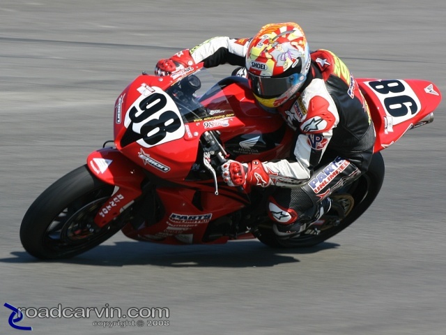 2008 AMA Finale - Jake Zemke - Honda  CBR600RR