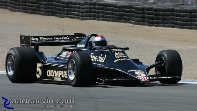 2008  Rolex Monterey Historic Races - Mario Andretti Lotus 79 - Turn 3 (I)