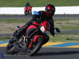 2008 Buell Inside Pass - Infineon - 2009 1125CR Exiting Chicane
