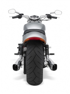 2009 Harley-Davidson - VRSCF V-Rod Muscle: Sporting a wide 240 rear tire.