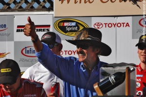 2009 NASCAR - Infineon Raceway - Richard Petty