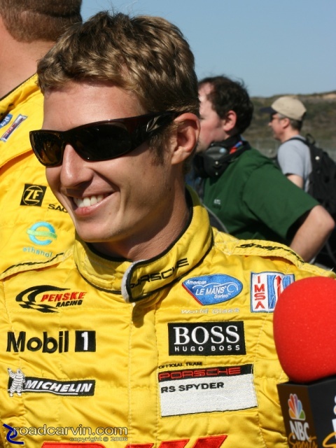 2008 Monterey Sports Car Championships - Ryan Briscoe - Portrait