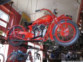 1930 Indian motorcycle: This 1930 Indian is a great example. The bike is in very good condition.