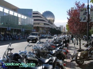 Street Vibrations - Harleys as far as the eye can see