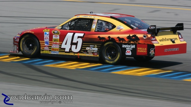 2008 NASCAR - Infineon Raceway - Terry Labonte Exit Turn 4a