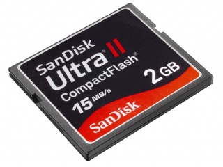 SanDisk - Ultra II 2GB CompactFlash Card
