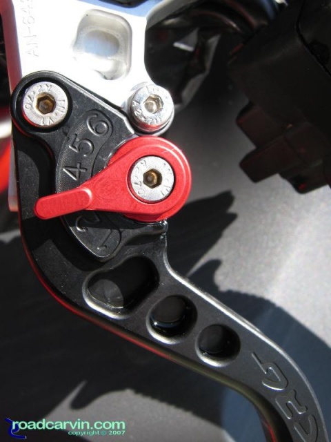 CRG Clutch Lever - Closeup Detail