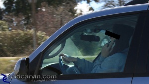 Road Hazard: Cell phones and power steering... what more can a cage driver ask for?