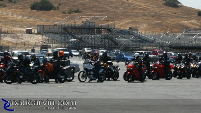 2008 AMA Test - Motorcycle Parade Lap