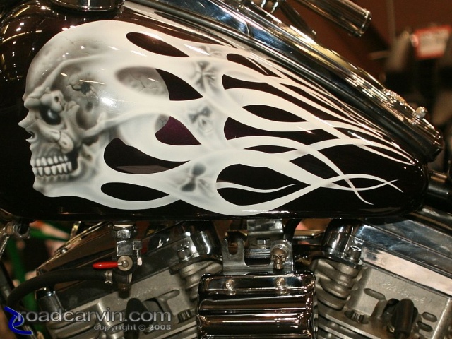 2008 Easyriders Show - Skull Tank
