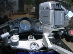 SportBikeCam Front Tank Mount - Mounted (1)